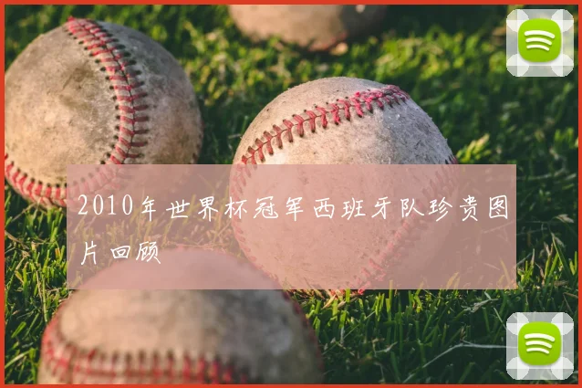 2010年世界杯冠军西班牙队珍贵图片回顾